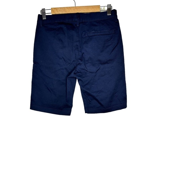 NWT J Crew Crewcuts Factory Boys Gramercy Shorts 14 Flex Chino Navy‎ Blue - Picture 7 of 10